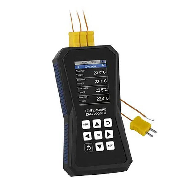 Multi Channel Temperature Data Logger 4-channel