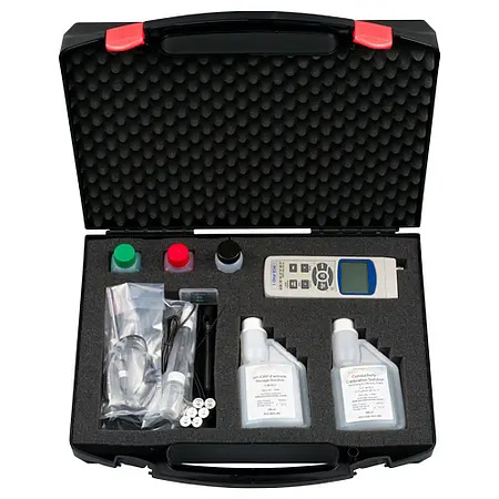 pH / Conductivity / Salt / Oxygen Water Quality Data Logger 